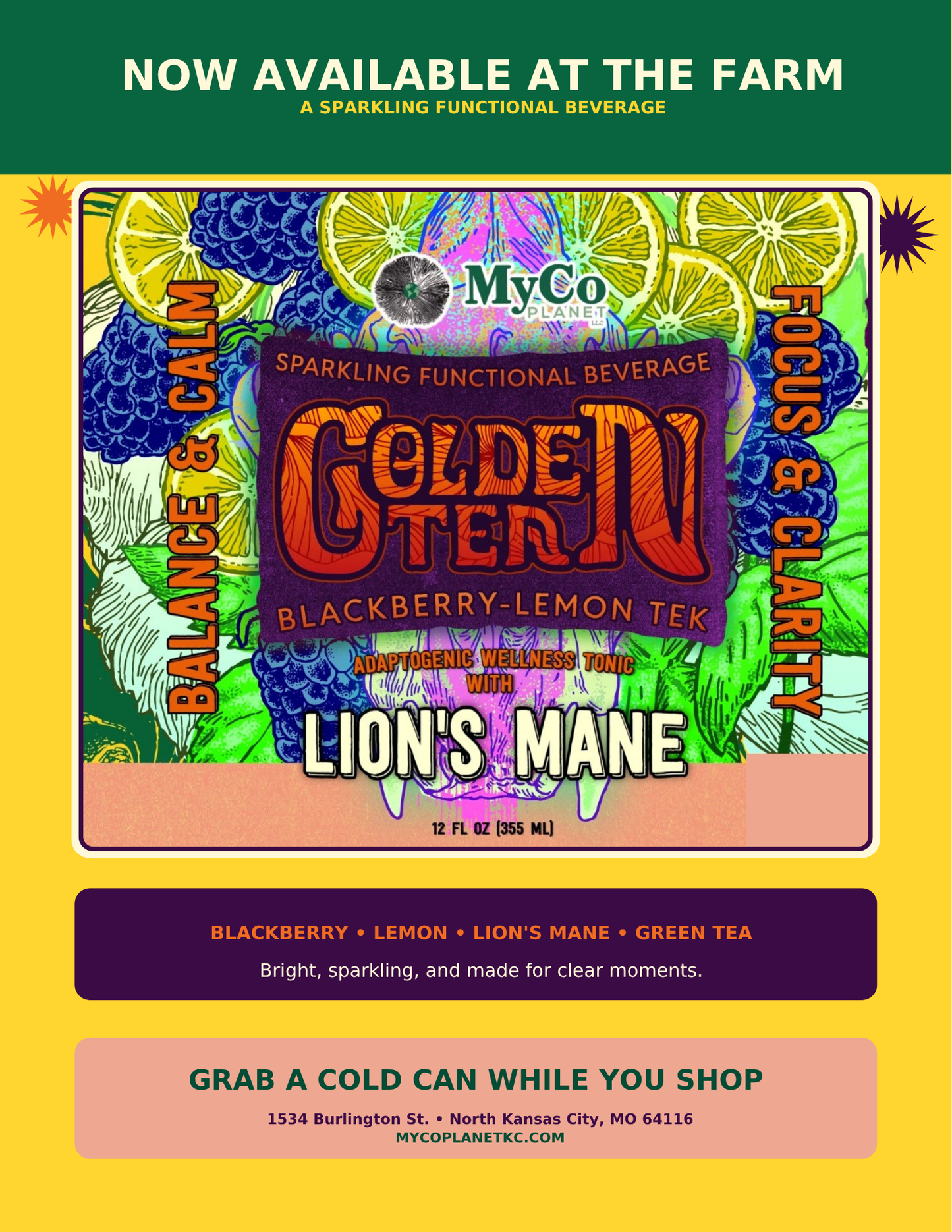 Golden Tea Functional Beverage